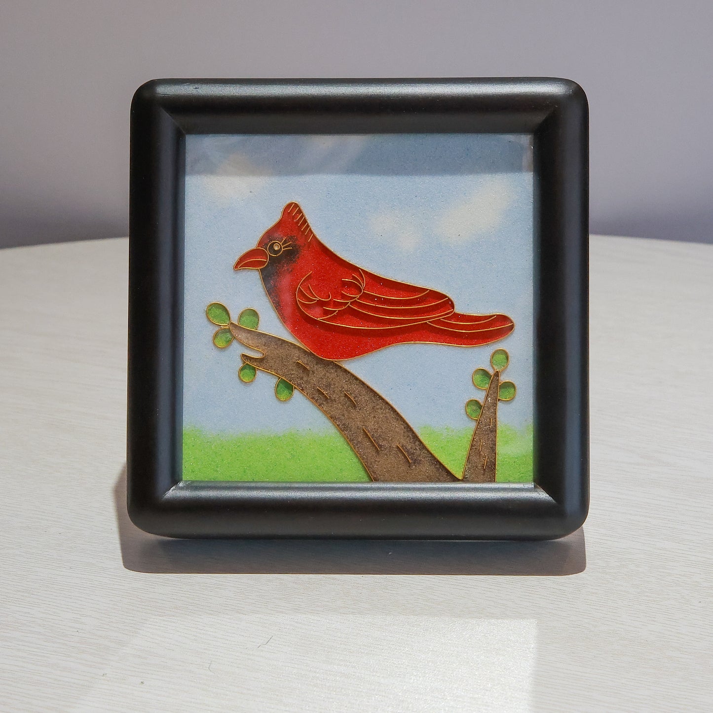 Male Cardinal Ornament
