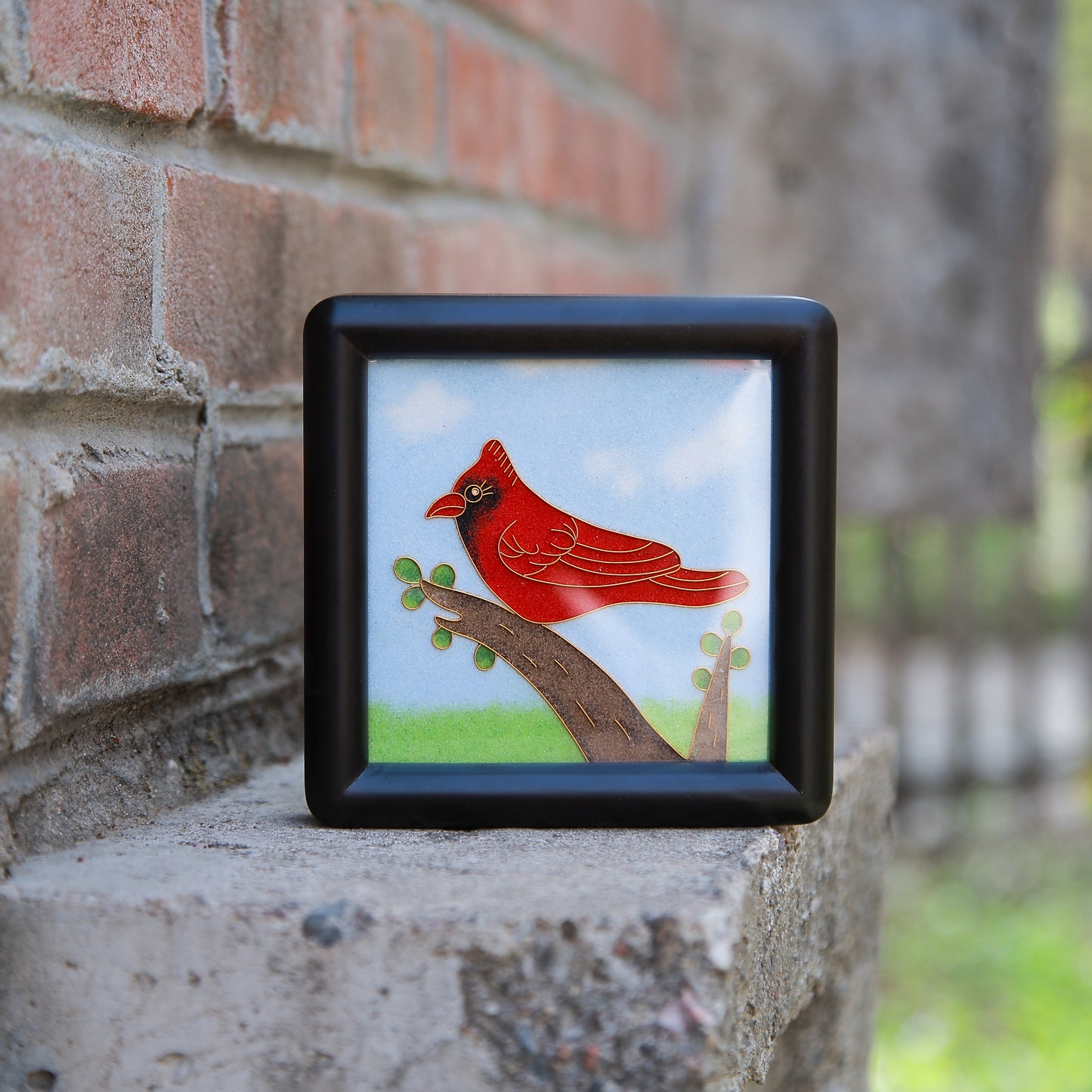 Male Cardinal Ornament