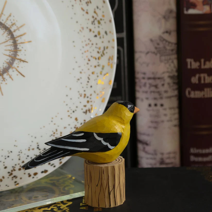 American Goldfinch+ Stand